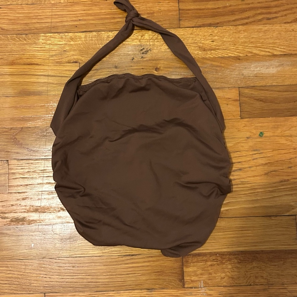 Brown Women's halter top